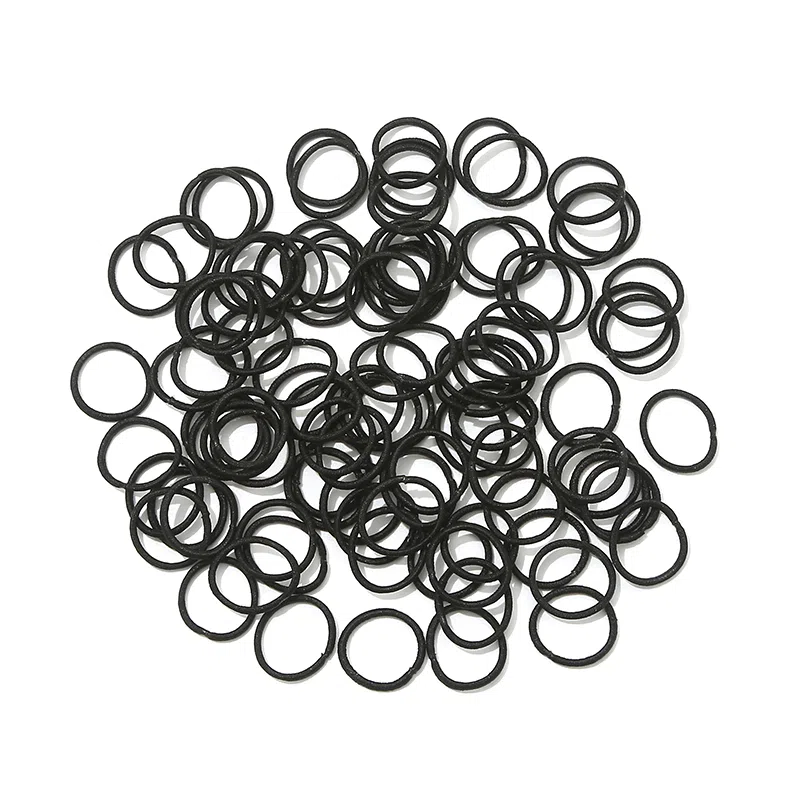 如花梦 黑色高弹力耐用扎头扎马尾 布艺 发圈 女款