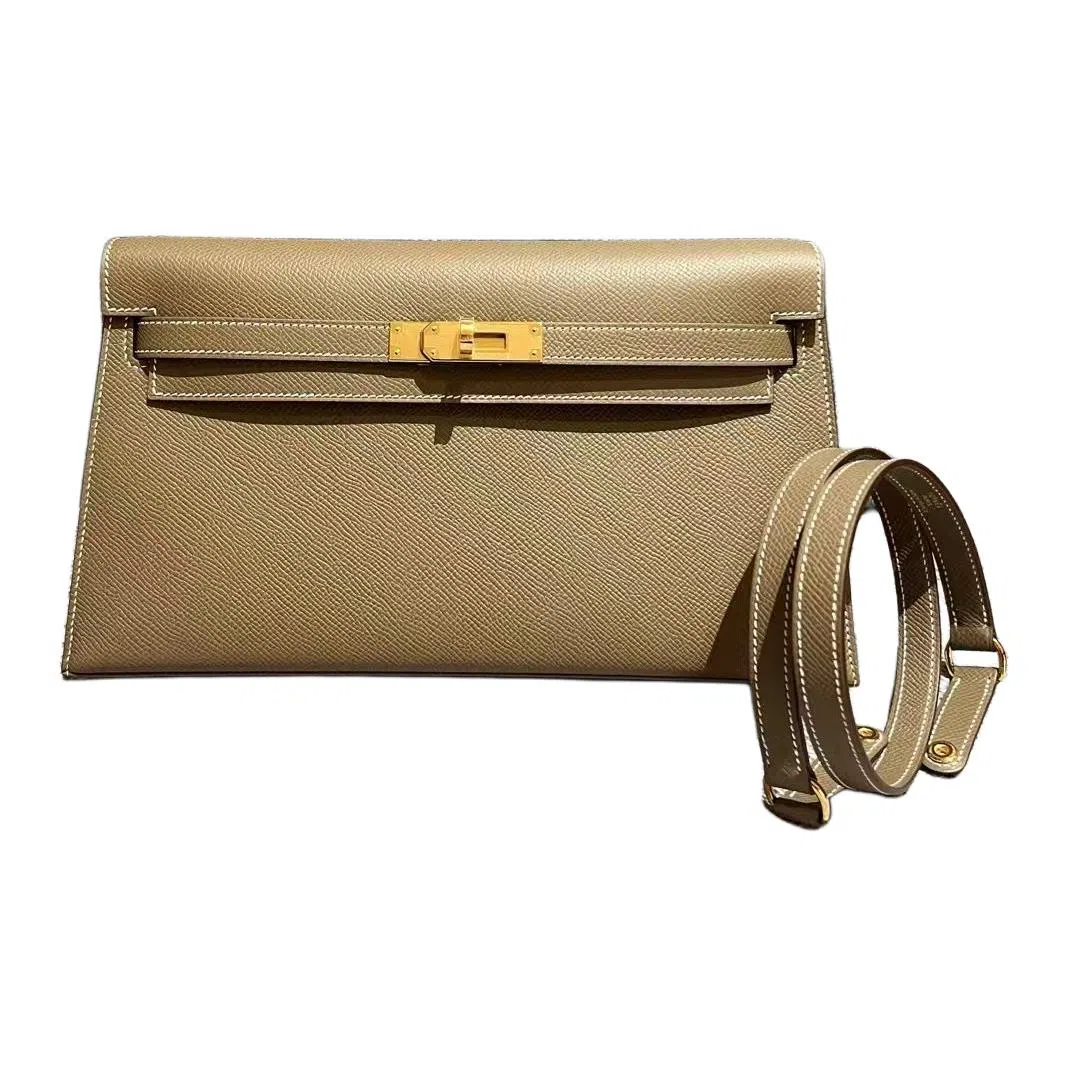 HERMES Kelly Elan Epsom 18 Etoupe
