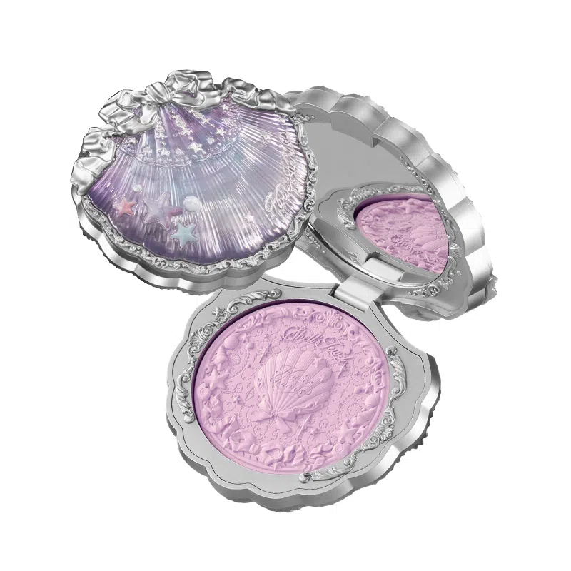 花知晓 贝壳珍珠系列丝缎腮红 哑光气色雾面