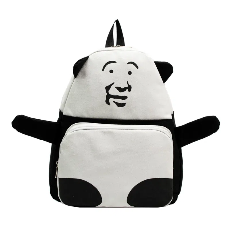 垣途者 个性搞怪丑萌学生书包大容量 布 双肩包 男女同款情侣款