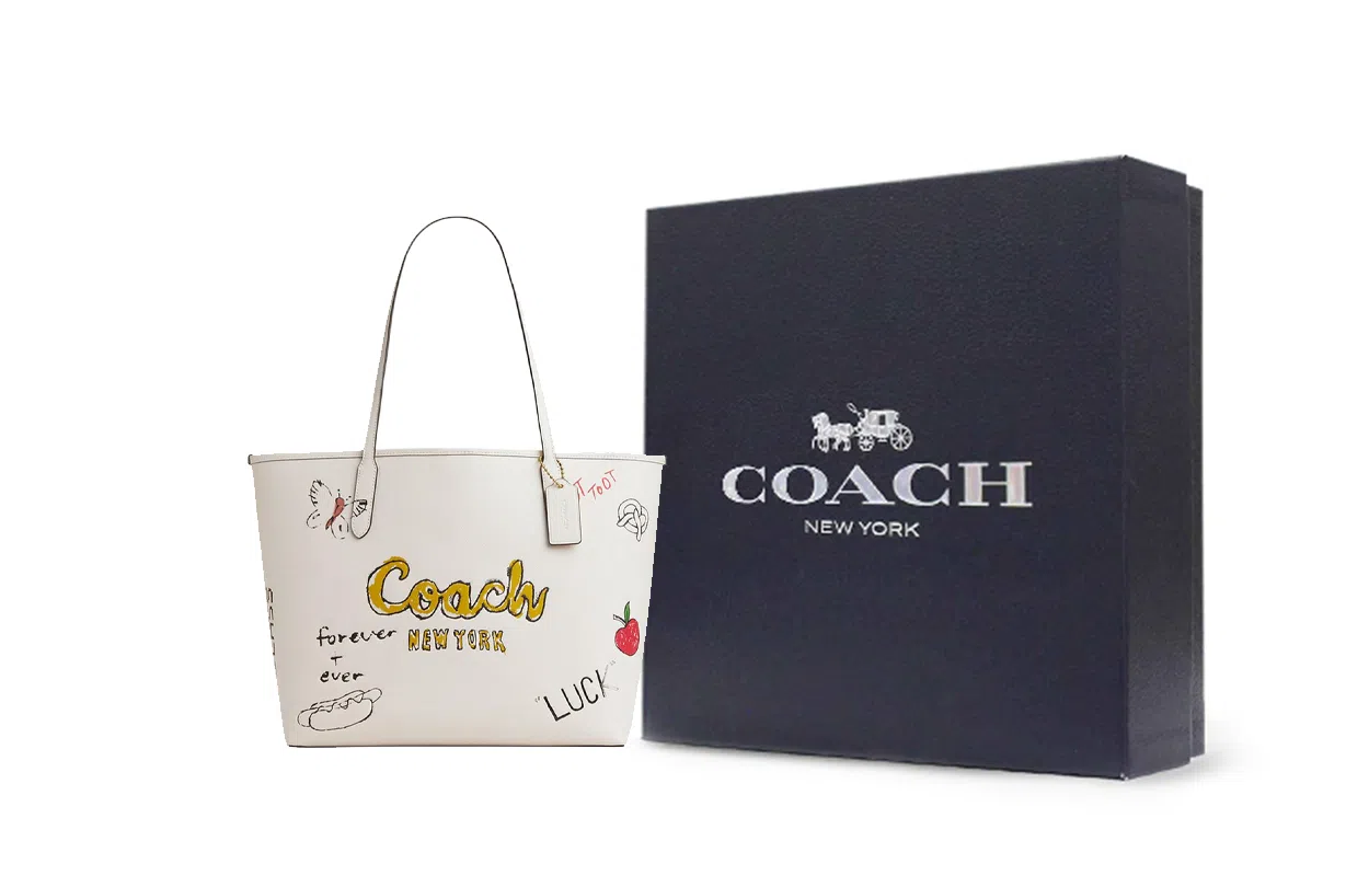 COACH City 33 Chalk White