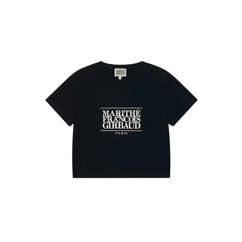 MARITHE FRANCOIS GIRBAUD logo ins T
