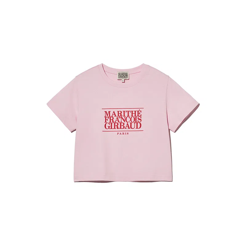 MARITHE FRANCOIS GIRBAUD logo ins T