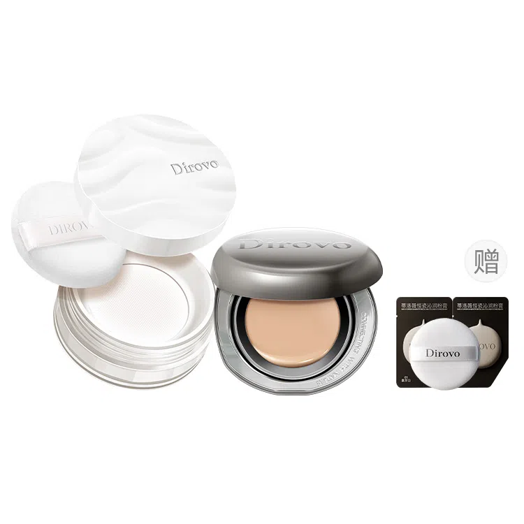 蒂洛薇 水光遮瑕彩妆套装 自然持久不晕染不脱妆不卡粉气色提亮肤色