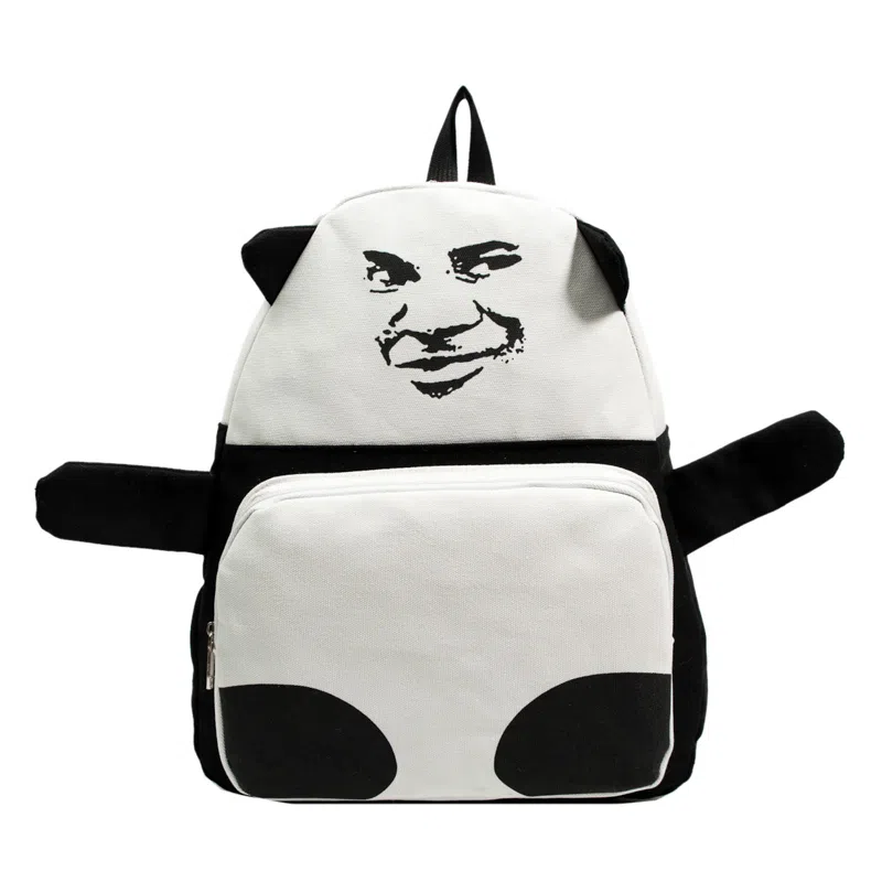 垣途者 个性搞怪丑萌学生书包大容量 布 双肩包 男女同款情侣款