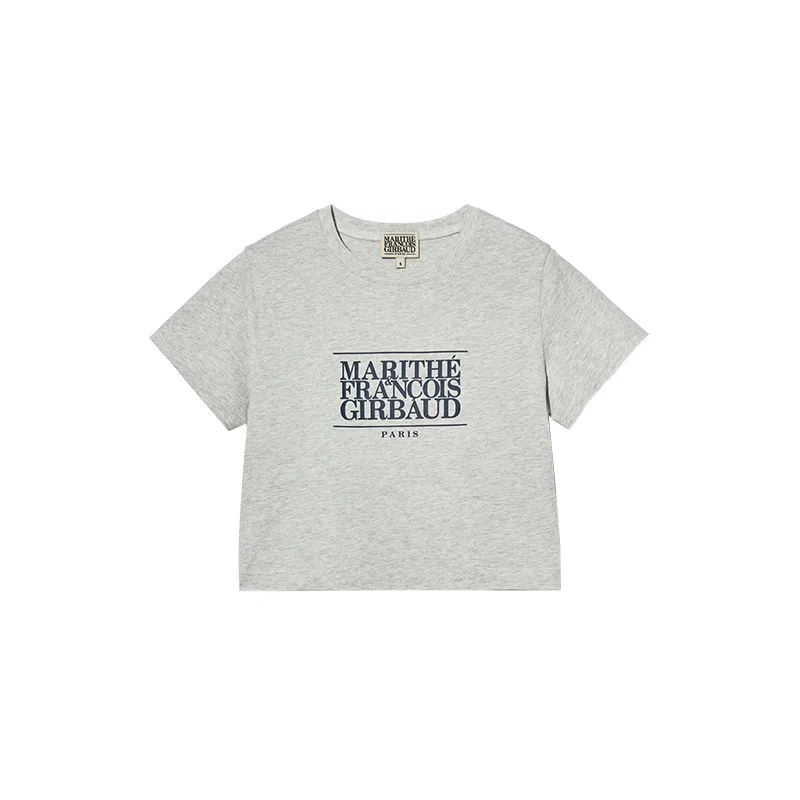 MARITHE FRANCOIS GIRBAUD logo ins T