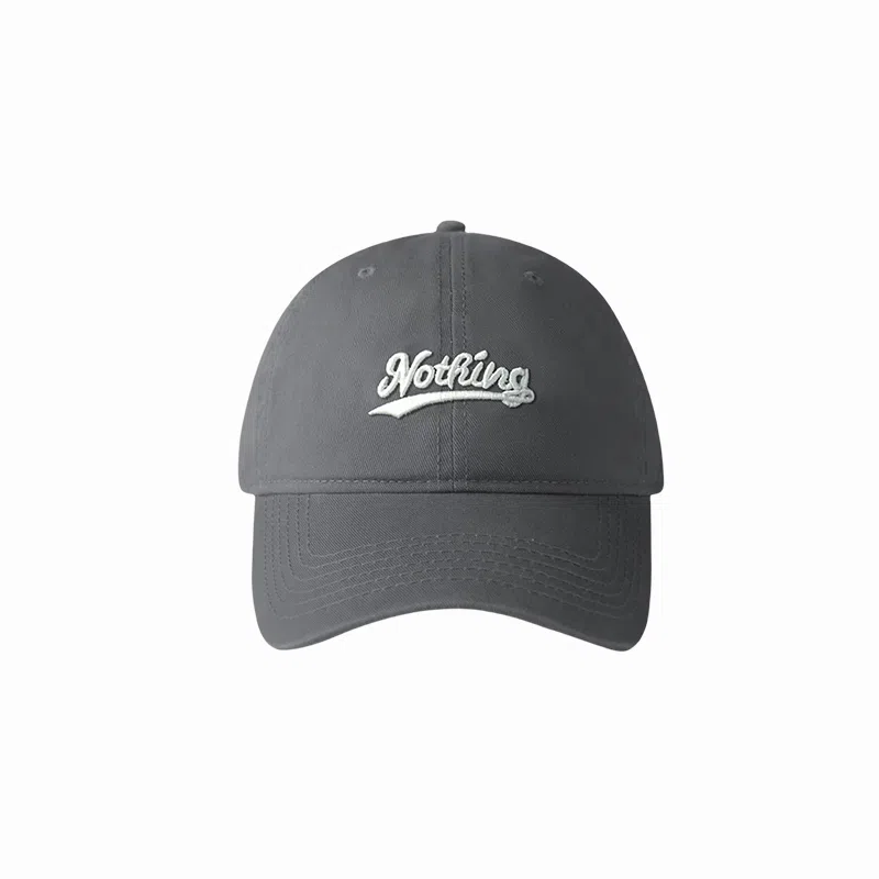 北极绒 小众美式潮流设计刺绣字母加大加深大帽檐显脸小出游逛街必备 棉 鸭舌帽 男女同款情侣款