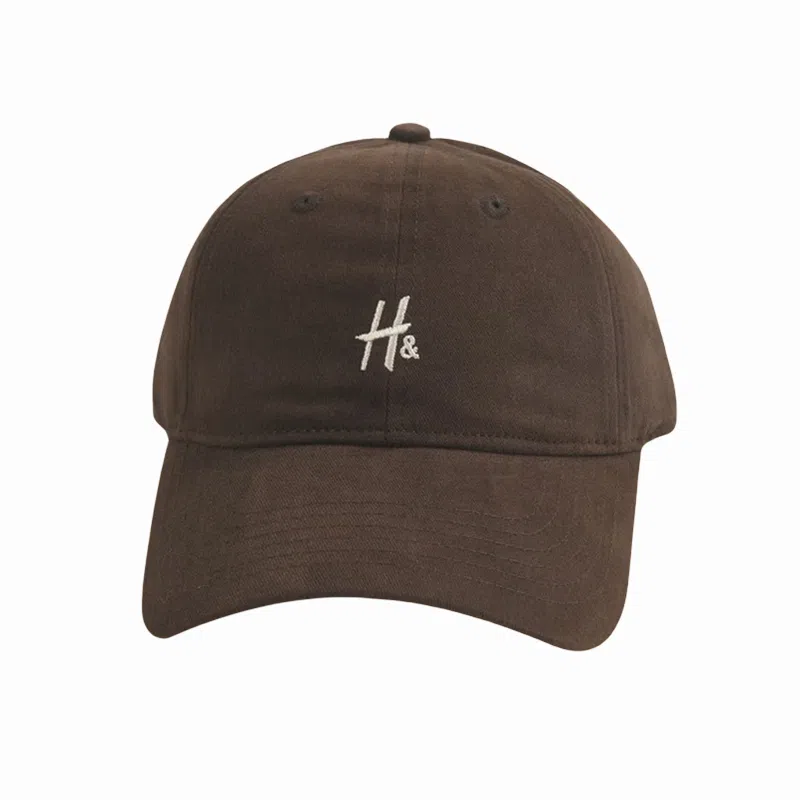 北极绒 韩版字母刺绣潮流百搭时尚大头围显脸小透气遮阳户外出游 棉 鸭舌帽 男女同款情侣款