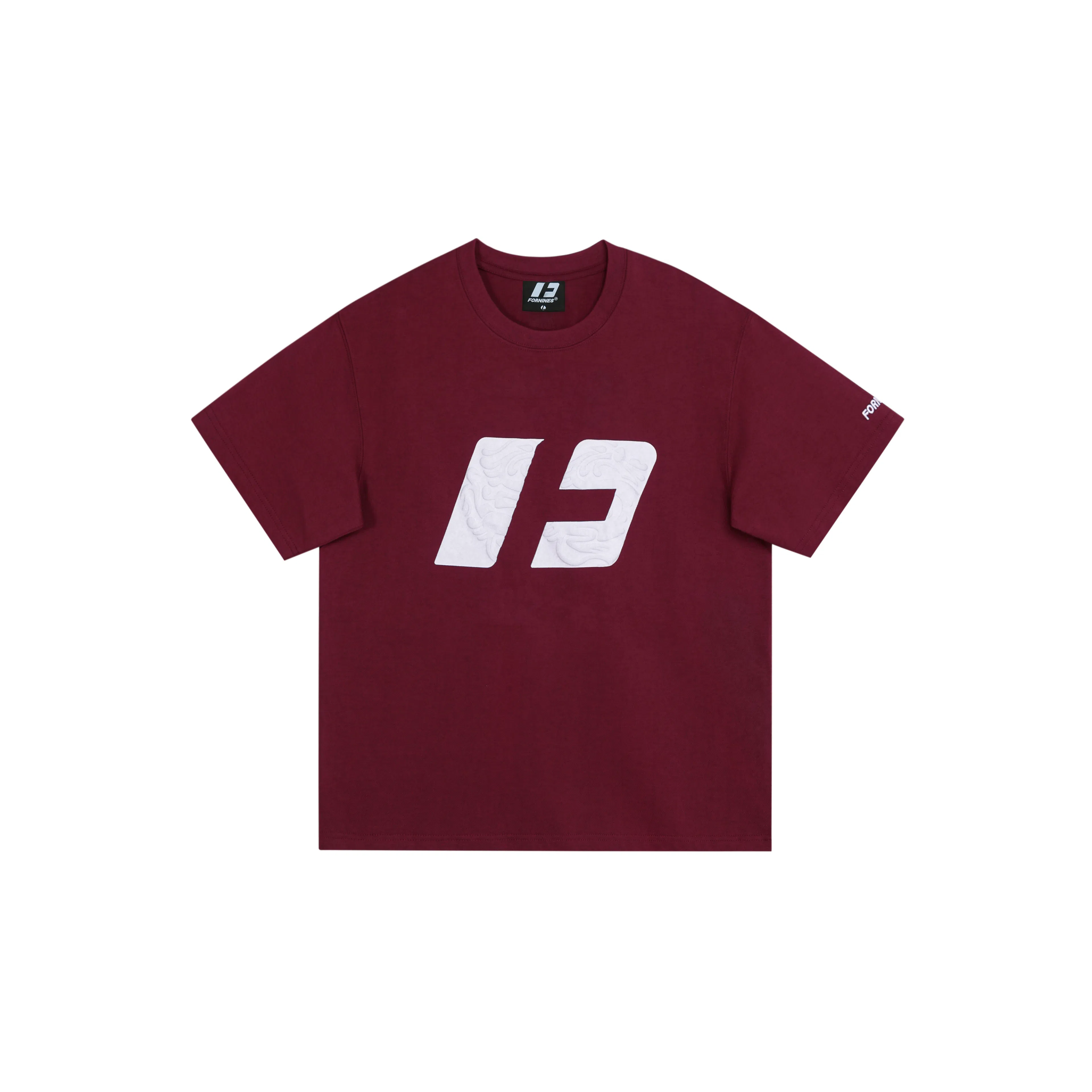 FORNINES Dragon Embroidered T-Shirt