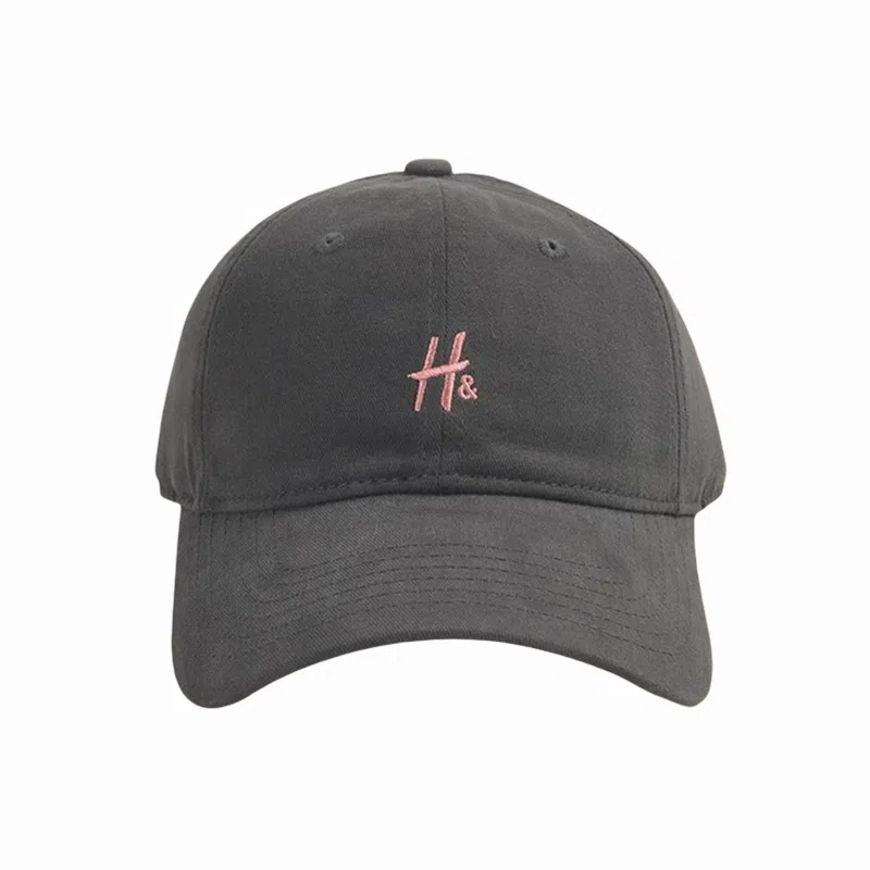 北极绒 韩版字母刺绣潮流百搭时尚大头围显脸小透气遮阳户外出游 棉 鸭舌帽 男女同款情侣款