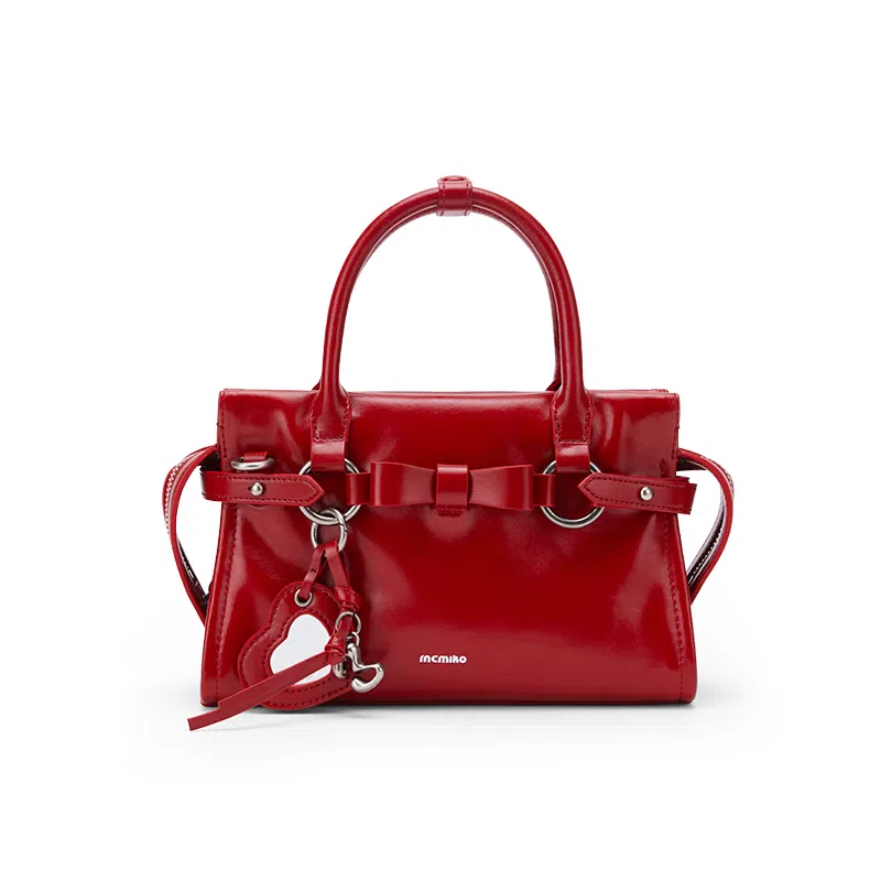 MCMIKO Handbag Cherry Red