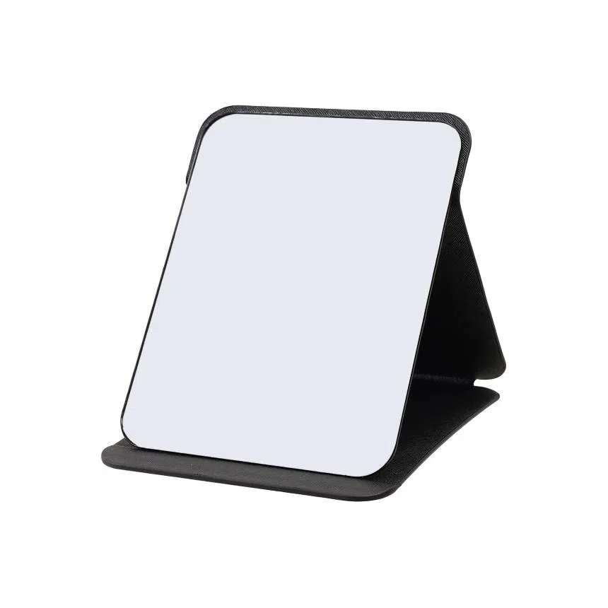 米甜兔 超清折叠小镜子学生宿舍专用梳妆镜桌面可立办公室便携家用化妆镜