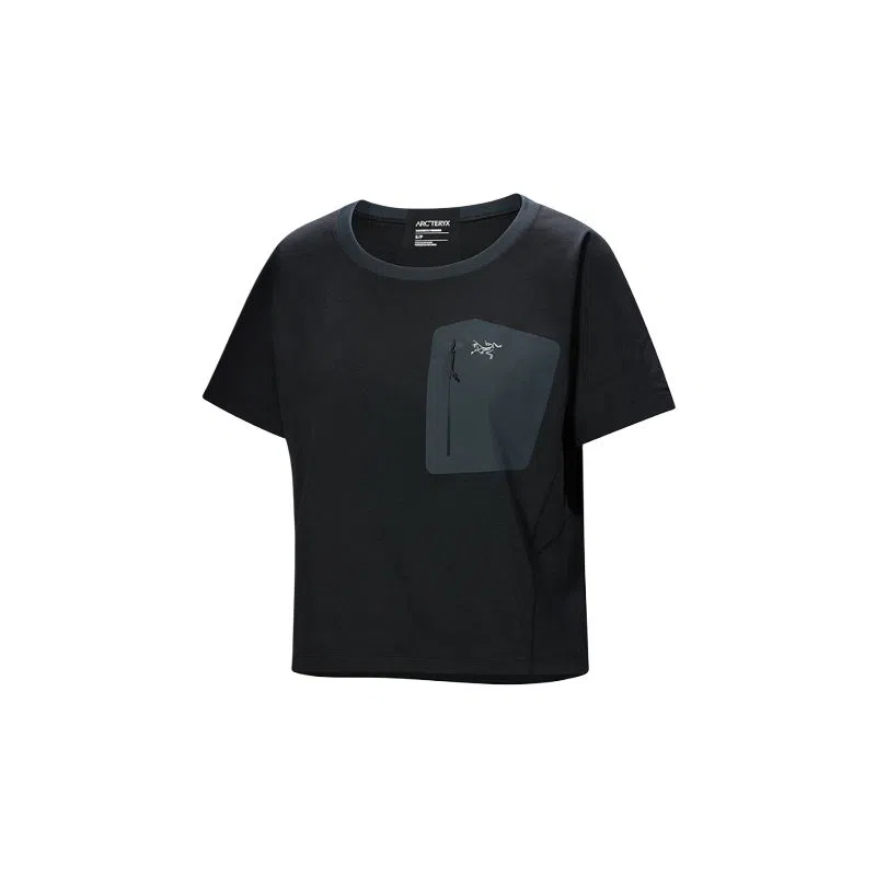 Arcteryx CLARKIA Logo T Black Grey