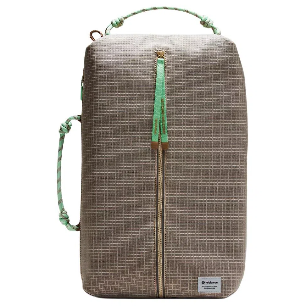 lululemon Fast Track 16L Brown Green