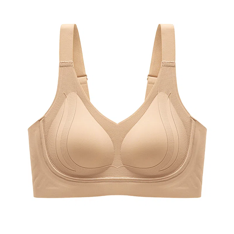 二三二三 无痕聚拢提拉上托不空杯亲肤舒适侧收副乳无钢圈文胸 女款