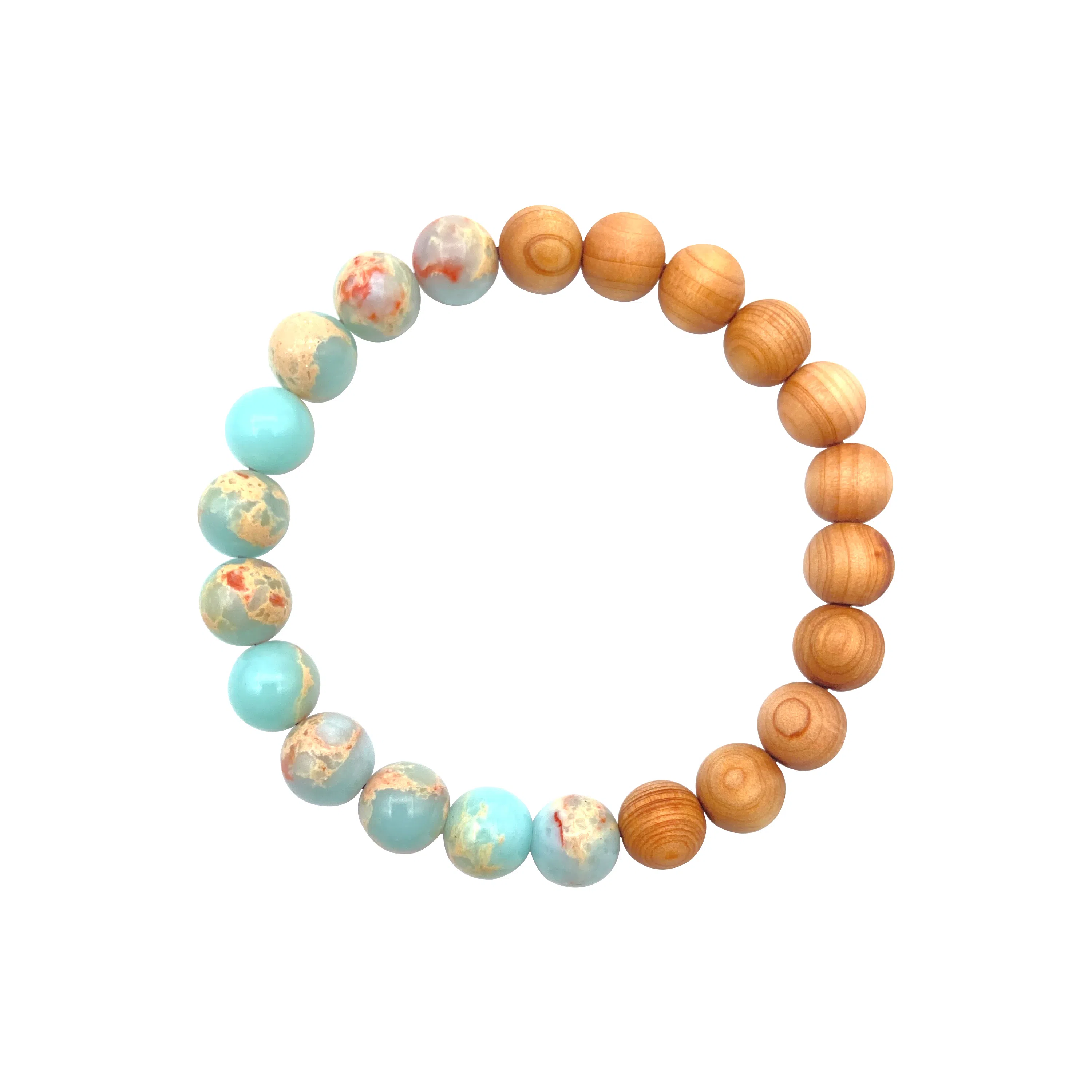 耳玺 礼节中国风木质古风文艺文玩佛珠中式小众创意考公考研上岸转运珠#好运 崖柏 木作手串 男女同款情侣款