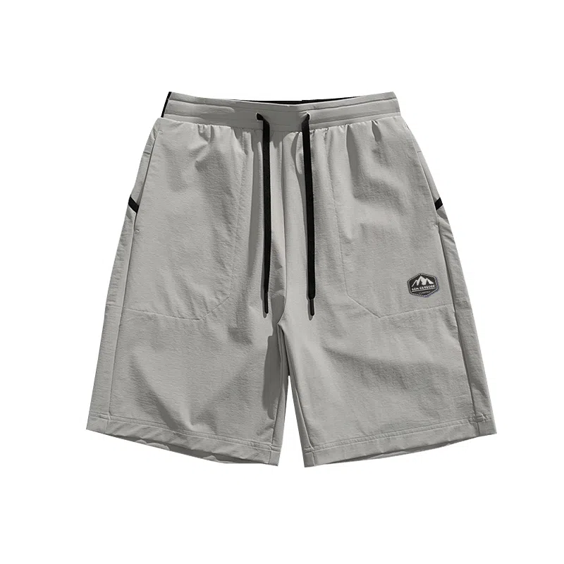 贵人鸟 山系户外复古纯色系带基础多巴胺透气凉感简约大口袋五分运动短裤 男女同款