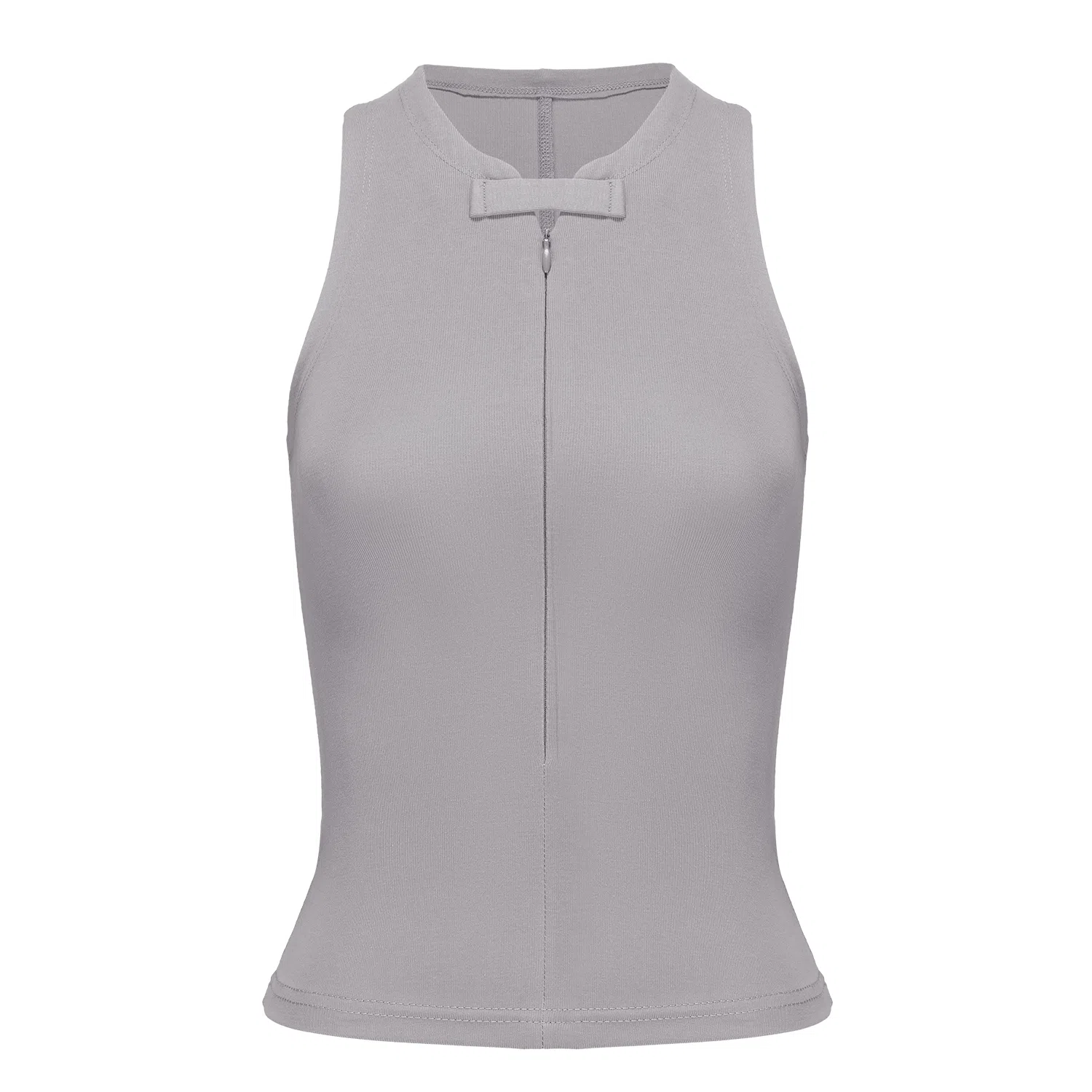 APEA Zipper Waist Slim Tank Top