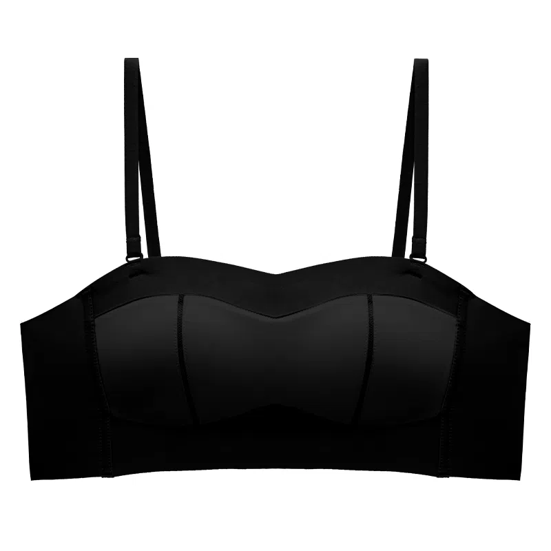 二三二三 聚拢提拉上托不空杯亲肤舒适侧收副乳无钢圈可调节肩带软支撑纯色百搭简约时尚日常通勤性感纯欲文胸 女款