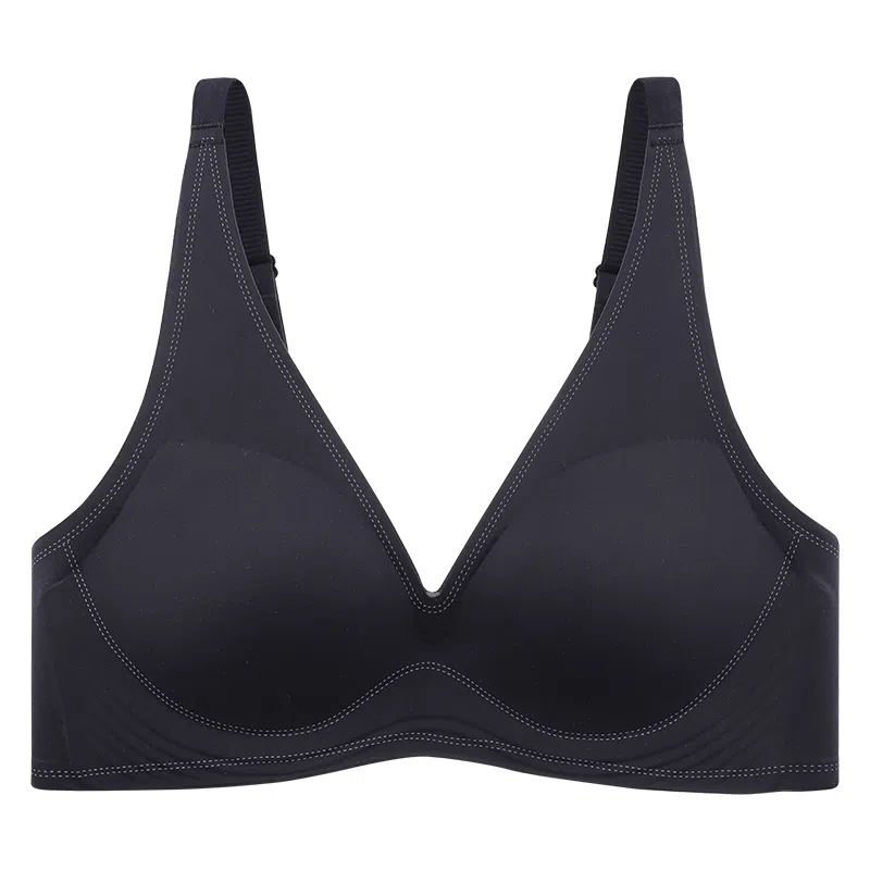 二三二三 反重力提拉聚拢上托亲肤舒适纯色简约文胸 女款