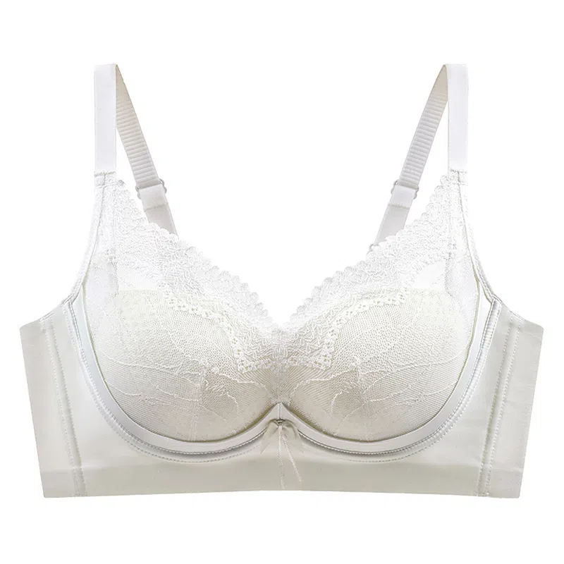 二三二三 聚拢提拉上托不空杯亲肤舒适侧收副乳无钢圈软支撑法式浪漫成熟时尚百搭性感纯欲文胸 女款