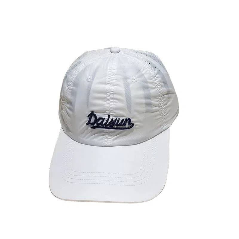 艾佳微 韩版速干透气字母刺绣户外运动 锦纶 棒球帽 男女同款情侣款