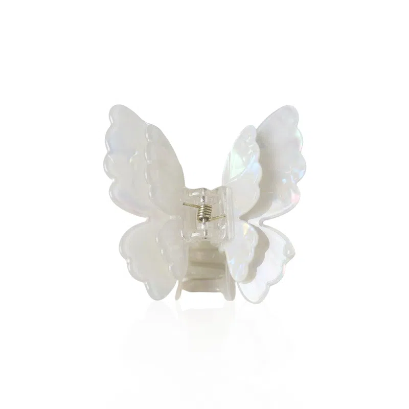 蒙妮 超仙炫彩蝴蝶 亚克力 发夹 女款