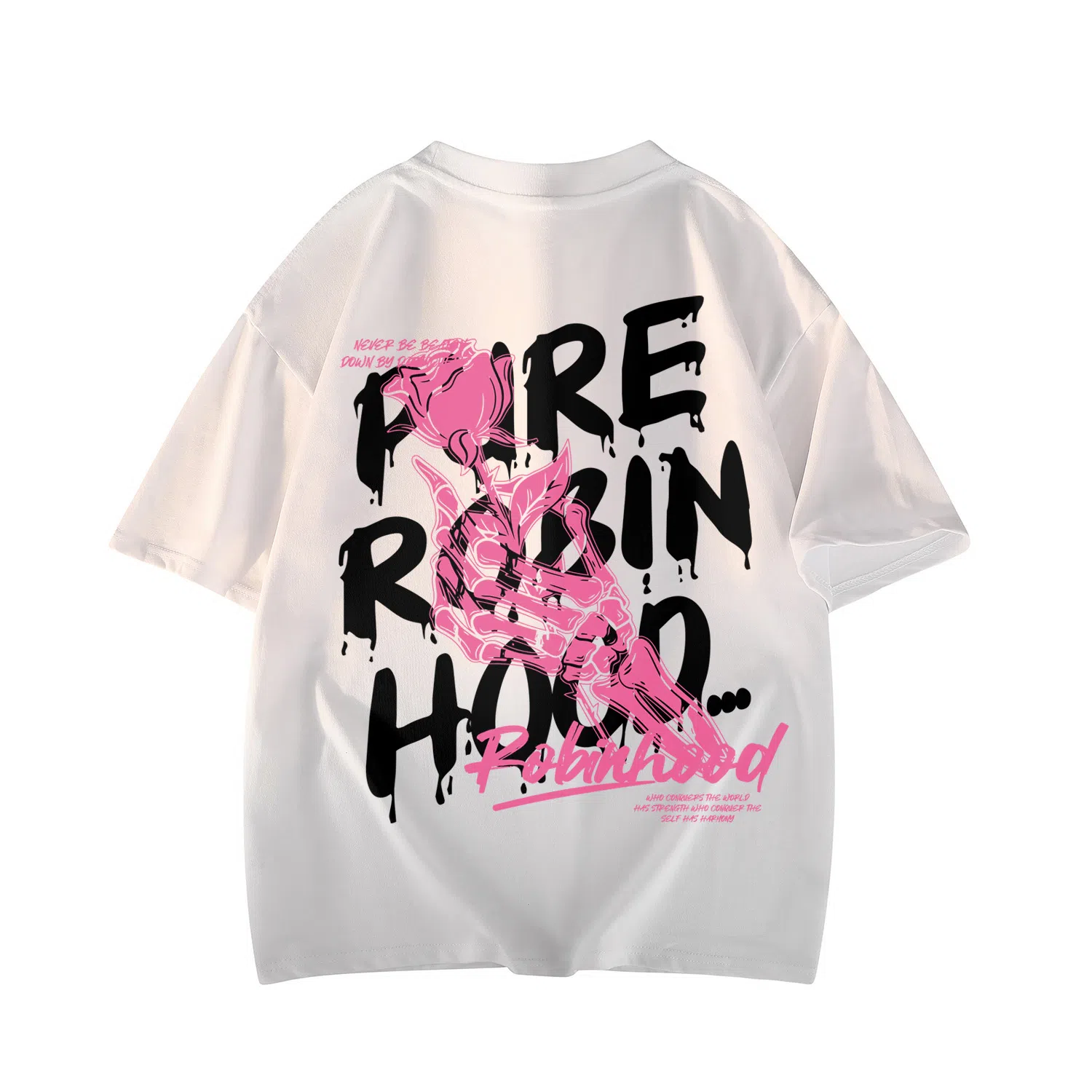 ROBINHOOD Skull Rose Tee