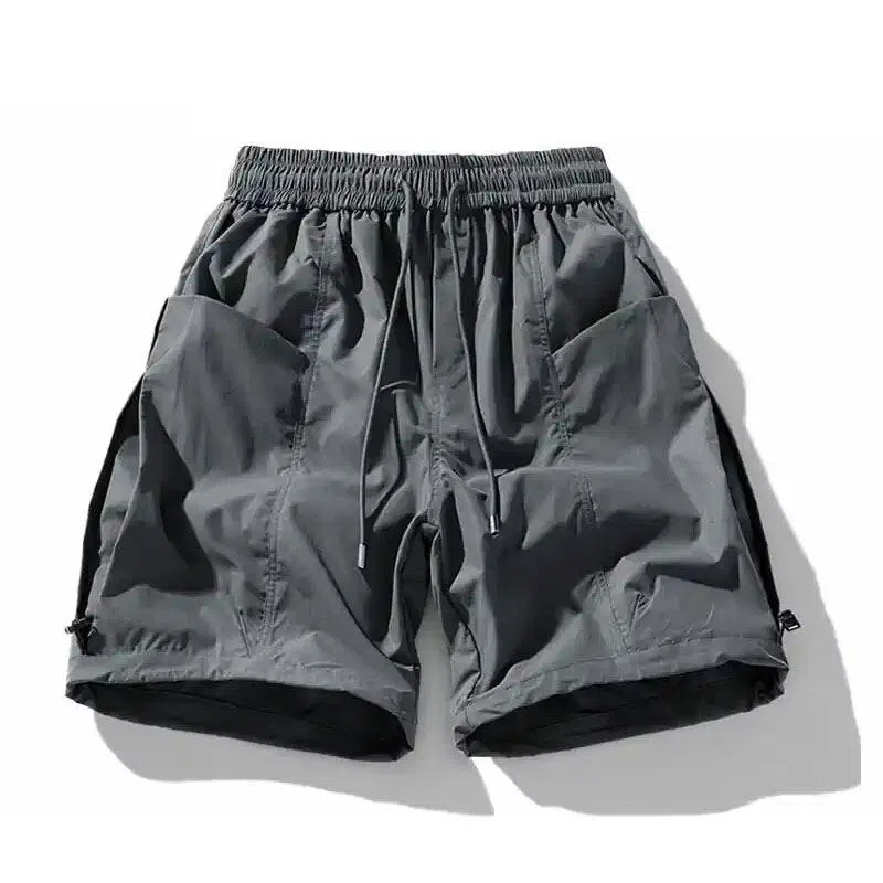 恒源祥 时尚百搭宽松五分简约工装短裤 男款