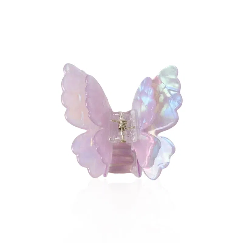 蒙妮 超仙炫彩蝴蝶 亚克力 发夹 女款