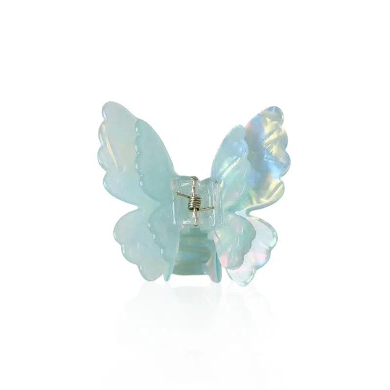 蒙妮 超仙炫彩蝴蝶 亚克力 发夹 女款