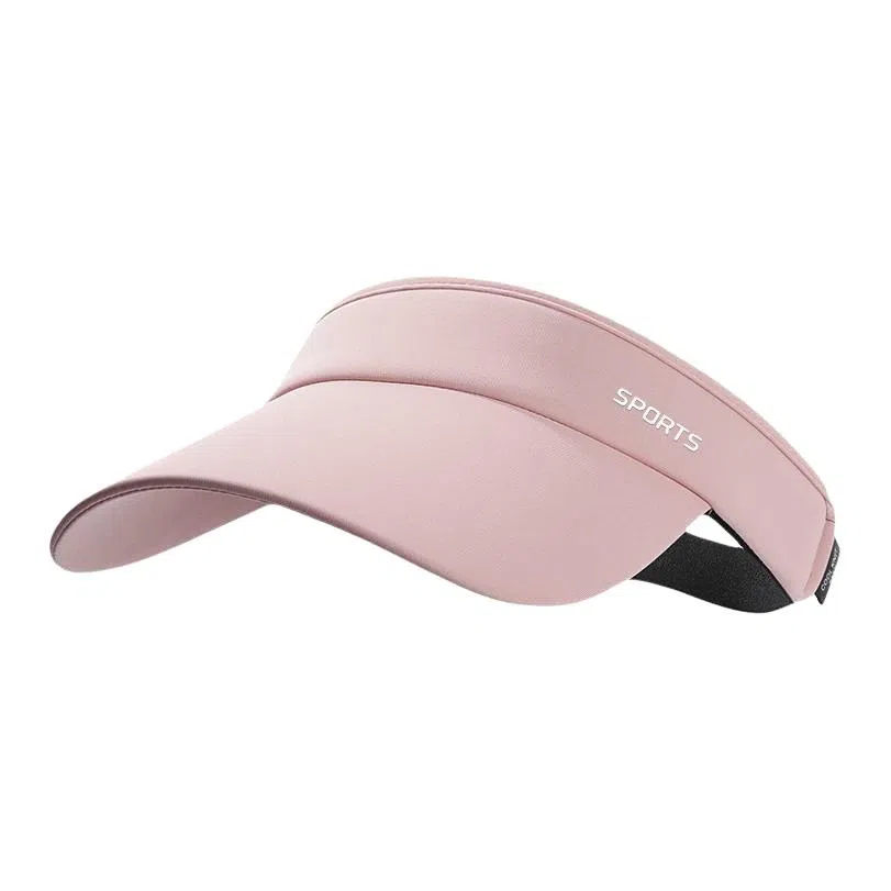 氧气樱桃 夏季户外骑行跑步太阳帽防晒遮阳防紫外线冰丝大帽檐 锦纶 空顶帽 男女同款情侣款