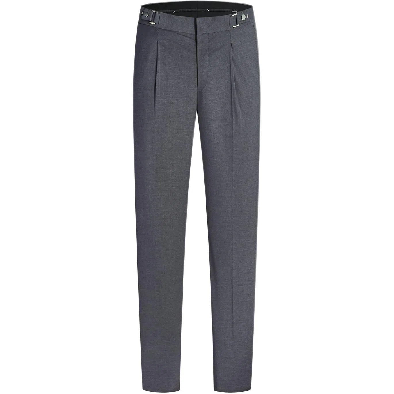 九牧王男裤专家 百搭潮流时尚商务简约休闲锥形纯色西装裤 男款