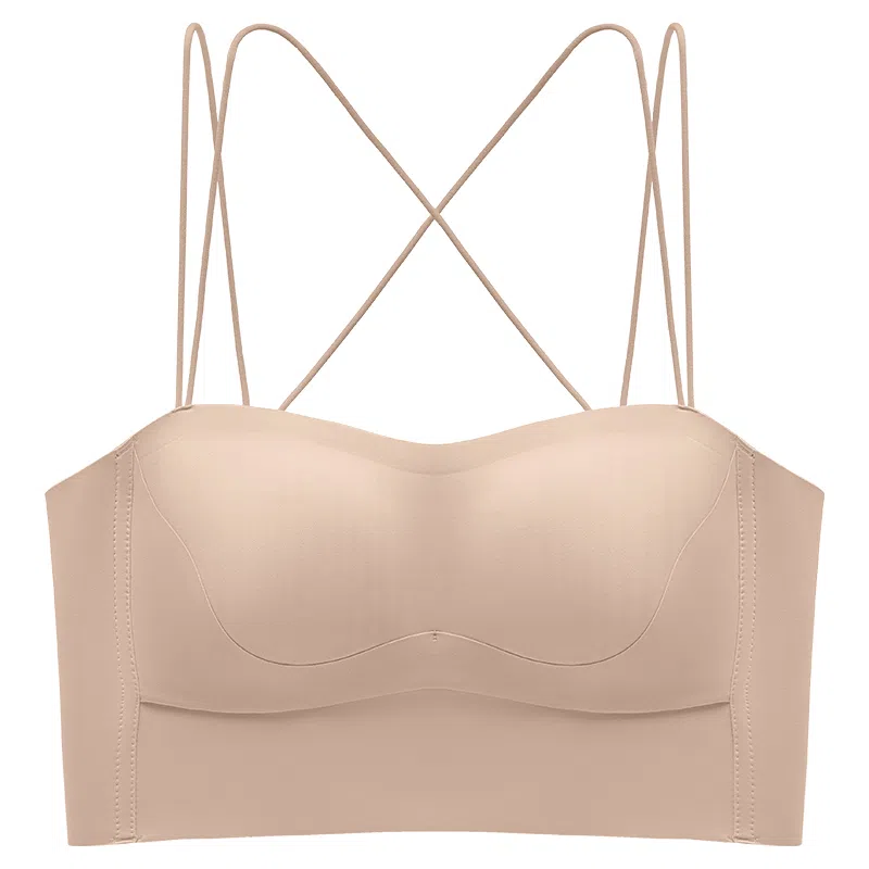 二三二三 自然美背无痕聚拢提拉上托防走光不空杯亲肤舒适侧收副乳无钢圈软支撑简约时尚百搭性感纯欲文胸 女款