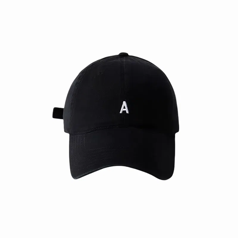 北极绒 潮流时尚刺绣简约百搭大帽檐显脸小软顶户外出游遮阳 棉 鸭舌帽 男女同款情侣款