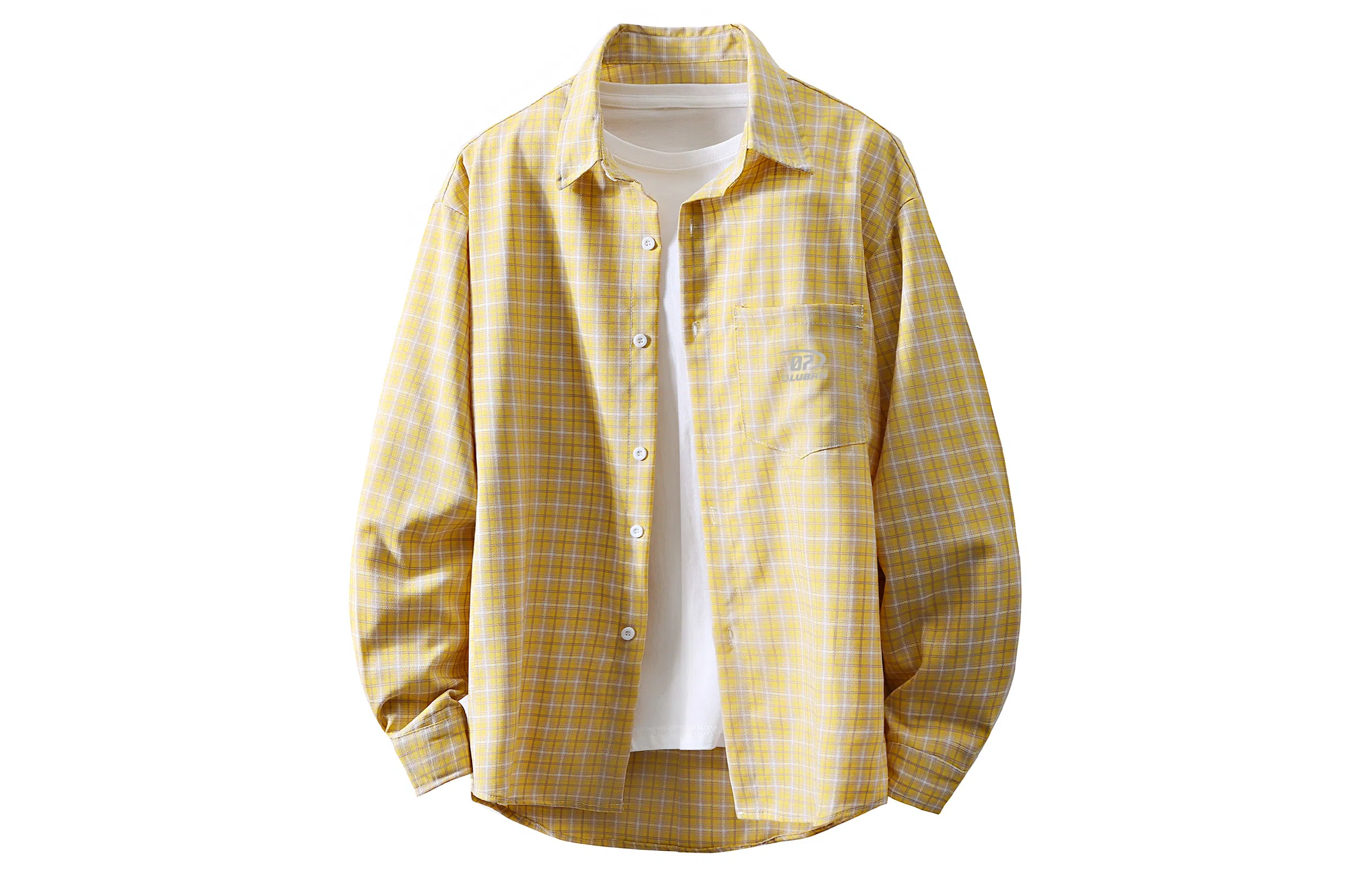 王者荣耀 美式复古格子轻薄防晒宽松舒适学生党青春高颜值休闲百搭长袖衬衫 男女同款