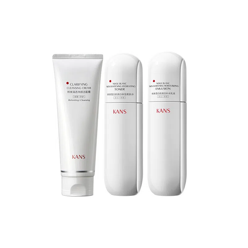 韩束 清透洁面雪白肌护肤套装 美白清洁