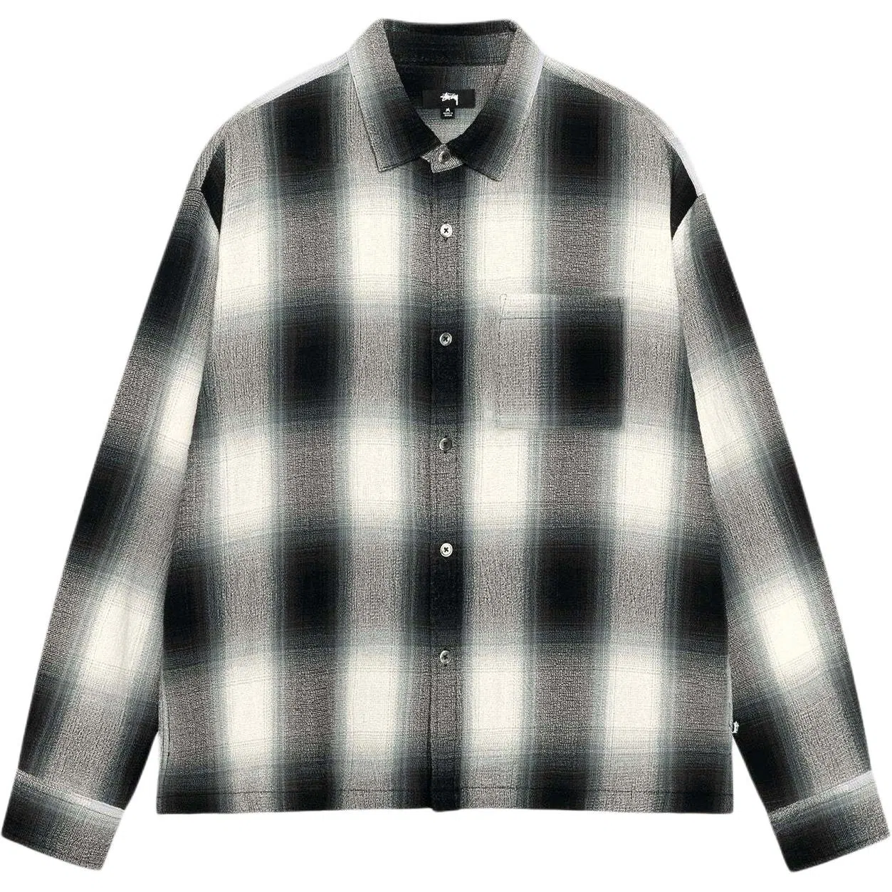 Stussy SS25 LOOSE WEAVE PLAID SHIRT