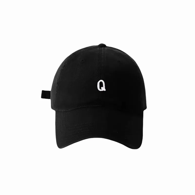 北极绒 潮流时尚刺绣简约百搭大帽檐显脸小软顶户外出游遮阳 棉 鸭舌帽 男女同款情侣款