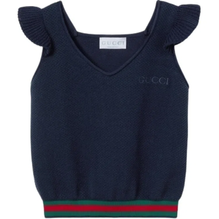 GUCCI SS25 V-Neck T-Shirt