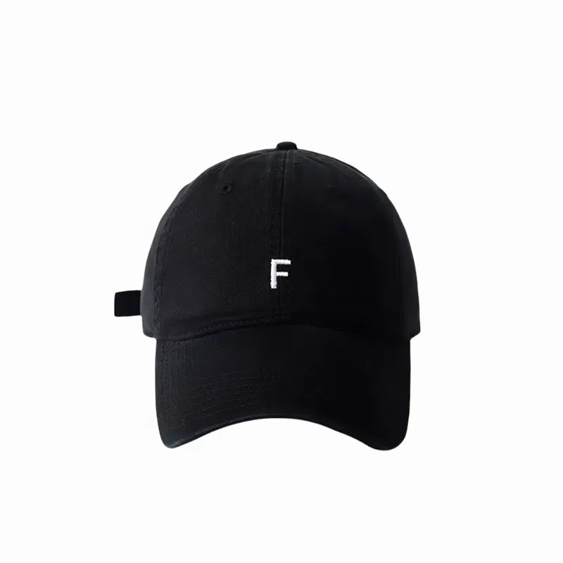 北极绒 潮流时尚刺绣简约百搭大帽檐显脸小软顶户外出游遮阳 棉 鸭舌帽 男女同款情侣款