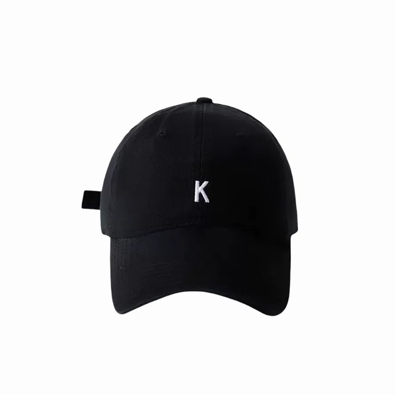 北极绒 潮流时尚刺绣简约百搭大帽檐显脸小软顶户外出游遮阳 棉 鸭舌帽 男女同款情侣款