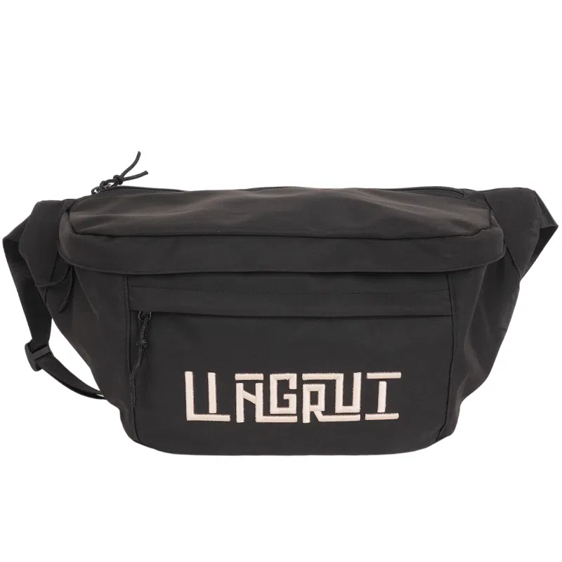 帕克熊 潮流字母美式复古休闲百搭通勤运动 尼龙 斜挎胸包 男女同款情侣款 多色