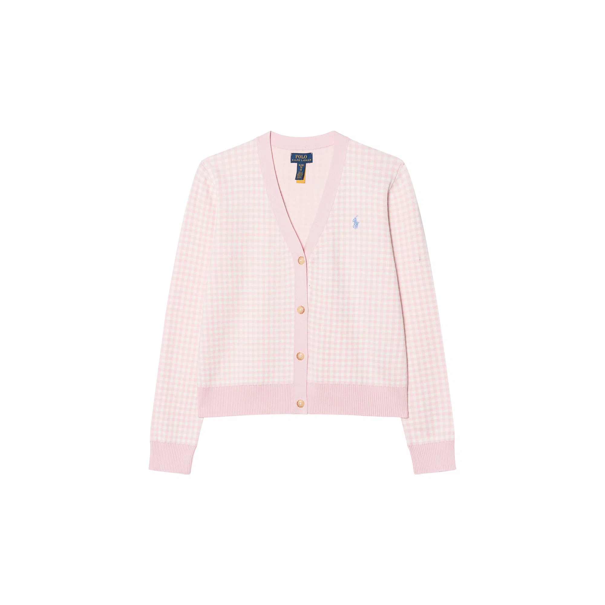 Polo Ralph Lauren V-Neck Cardigan Pink Kids