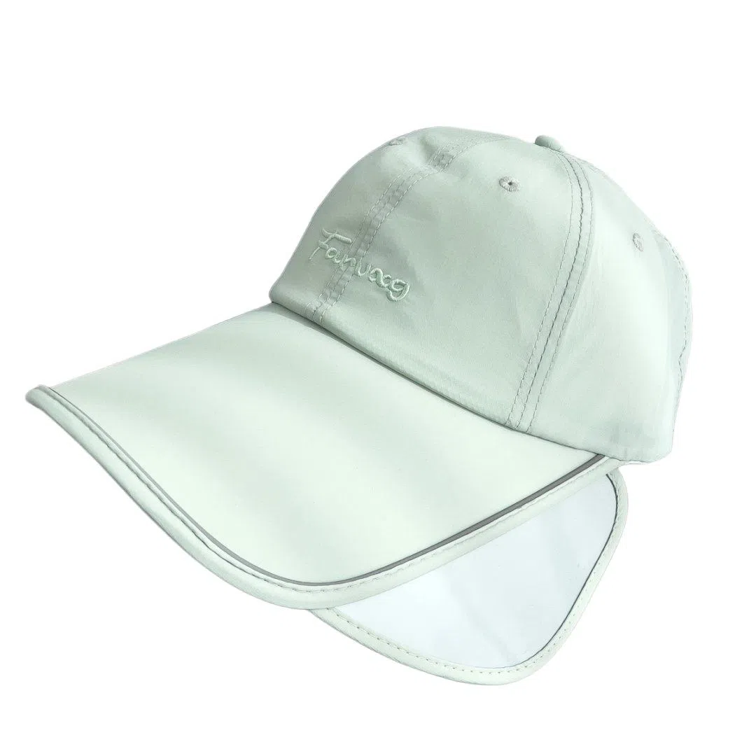 艾佳微 防晒抽拉板伸缩遮阳户外旅行爬山露营百搭潮流  聚酯纤维 棒球帽 男女同款情侣款