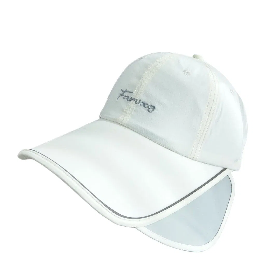 艾佳微 防晒抽拉板伸缩遮阳户外旅行爬山露营百搭潮流  聚酯纤维 棒球帽 男女同款情侣款