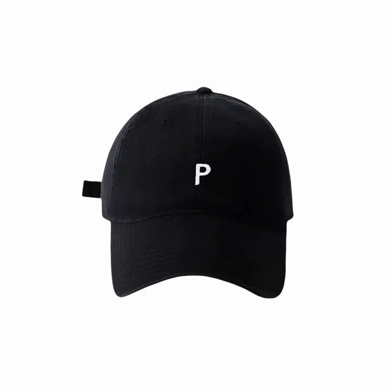 北极绒 潮流时尚刺绣简约百搭大帽檐显脸小软顶户外出游遮阳 棉 鸭舌帽 男女同款情侣款