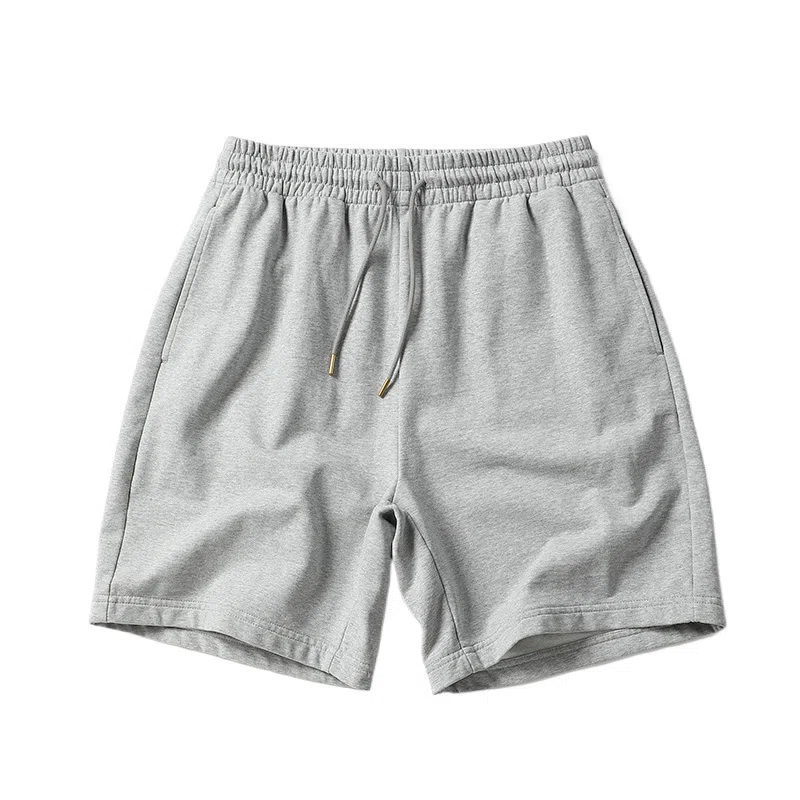 实年服工 质感简约宽松运动时尚舒适五分休闲短裤 男款