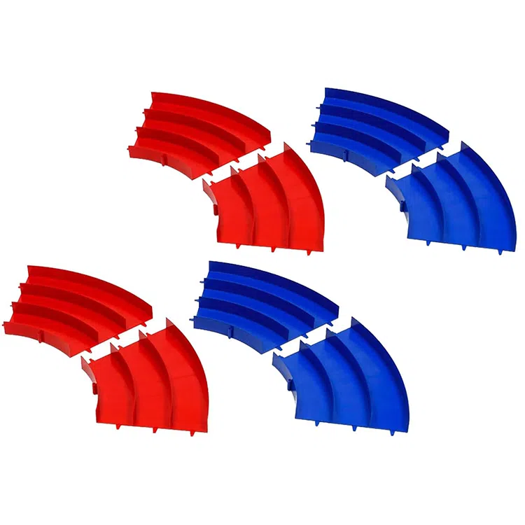 田宫 四驱车三轨跑道 轨道 赛道无孔 模型配件