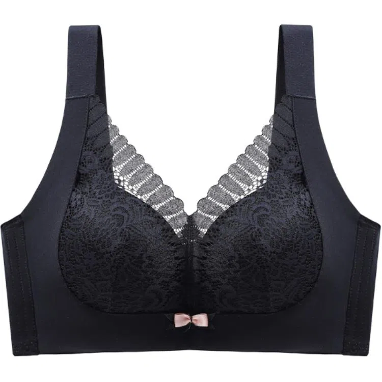 黛尔佳人 性感无痕内衣女小胸聚拢收副乳防下垂胸罩爆款无钢圈文胸 女款